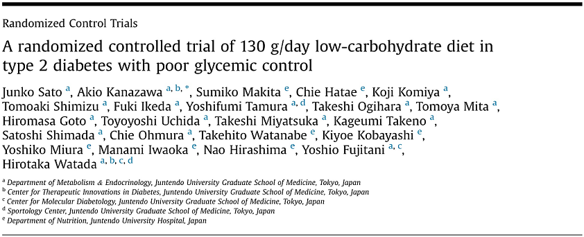 dieta low carb e diabetes japones