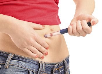 aplicacao insulina caneta diabetes